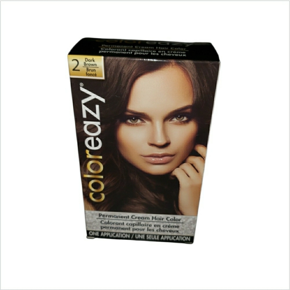 Permanent Cream Hair Color - Dark Brown (2)